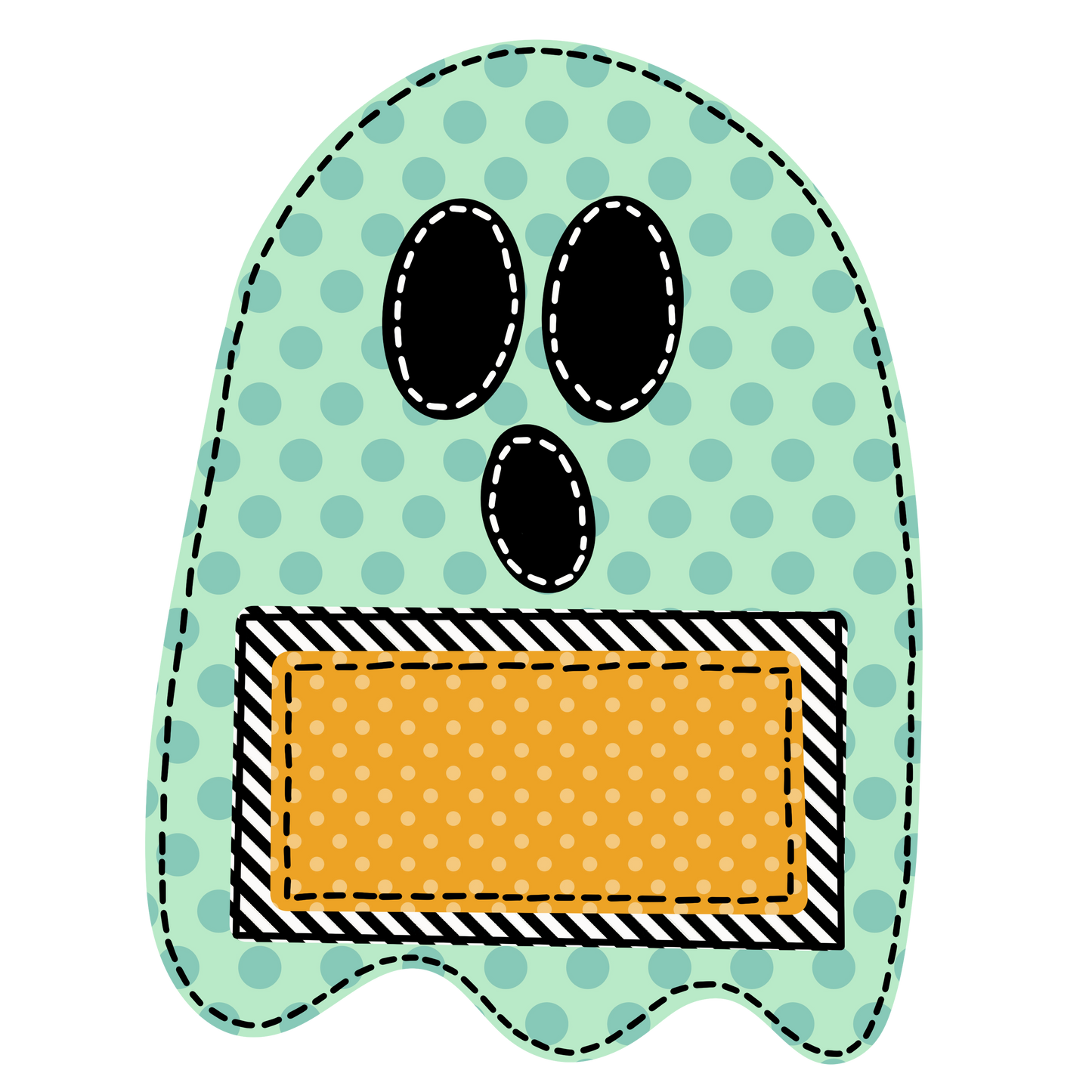 Halloween Name Tote