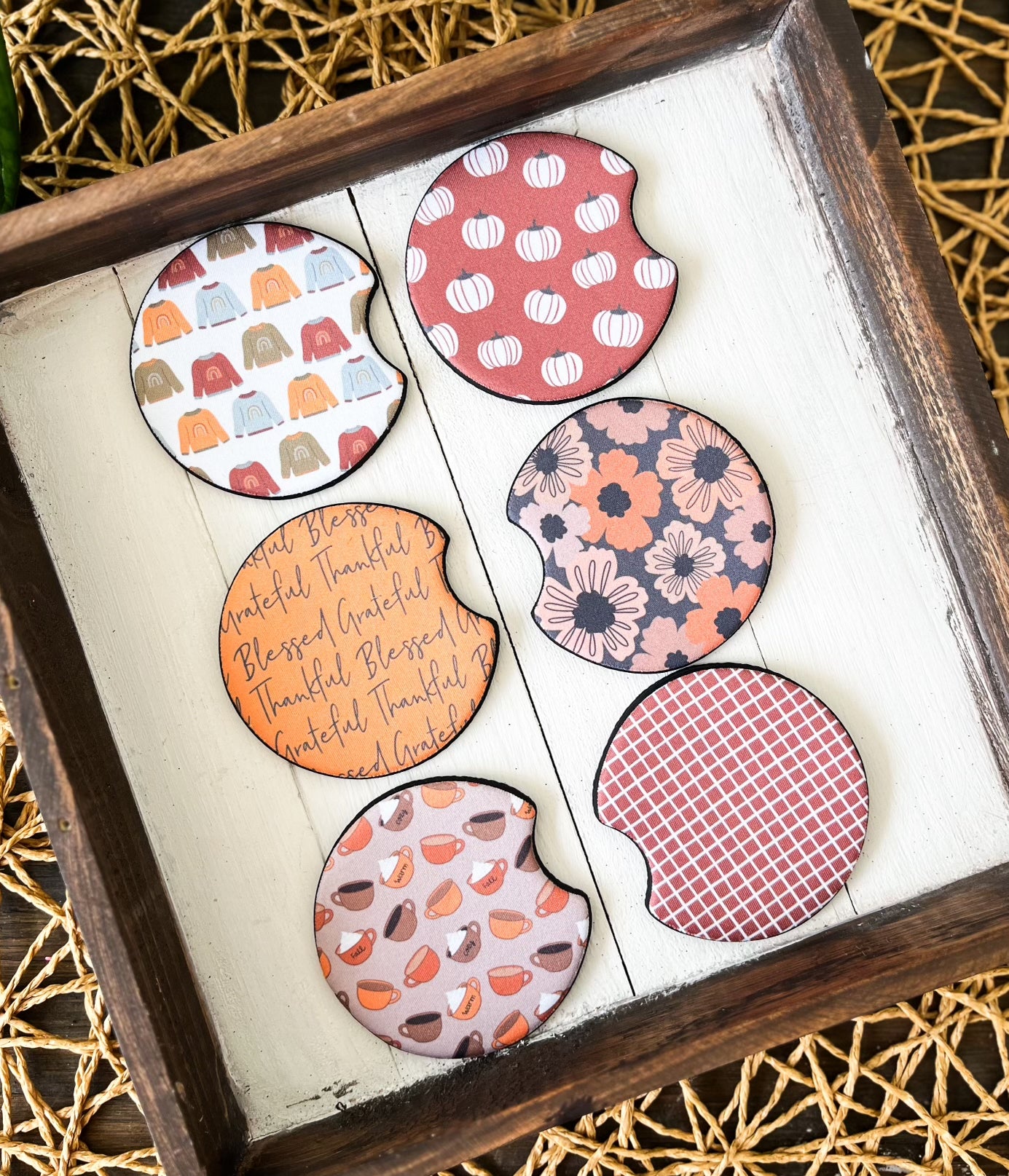 Fall Car Freshies & Coasters