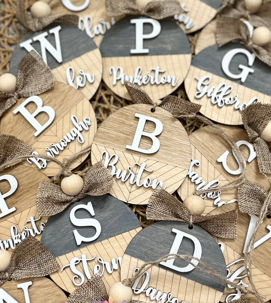 Shiplap Christmas Ornaments