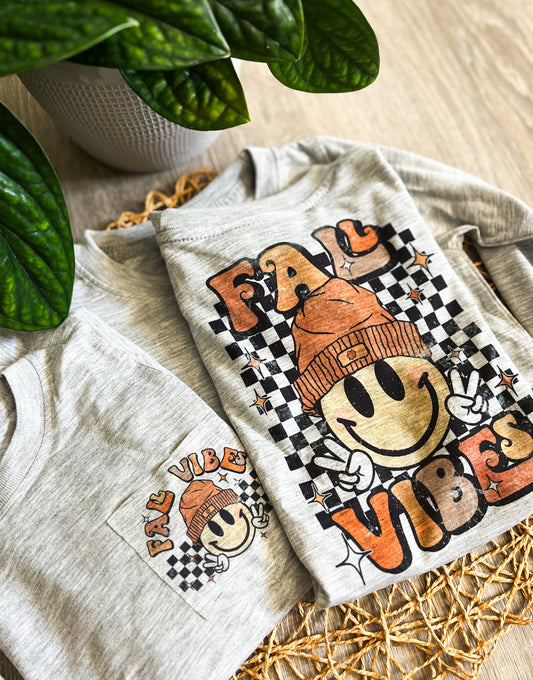 Fall Vibes Pocket Tee