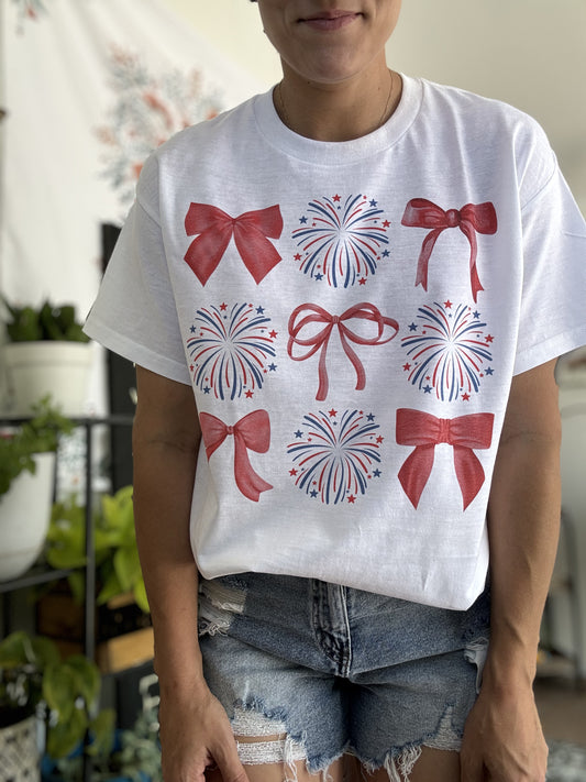 Coquett red white, and blue!