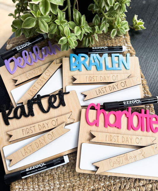 Back to School Board