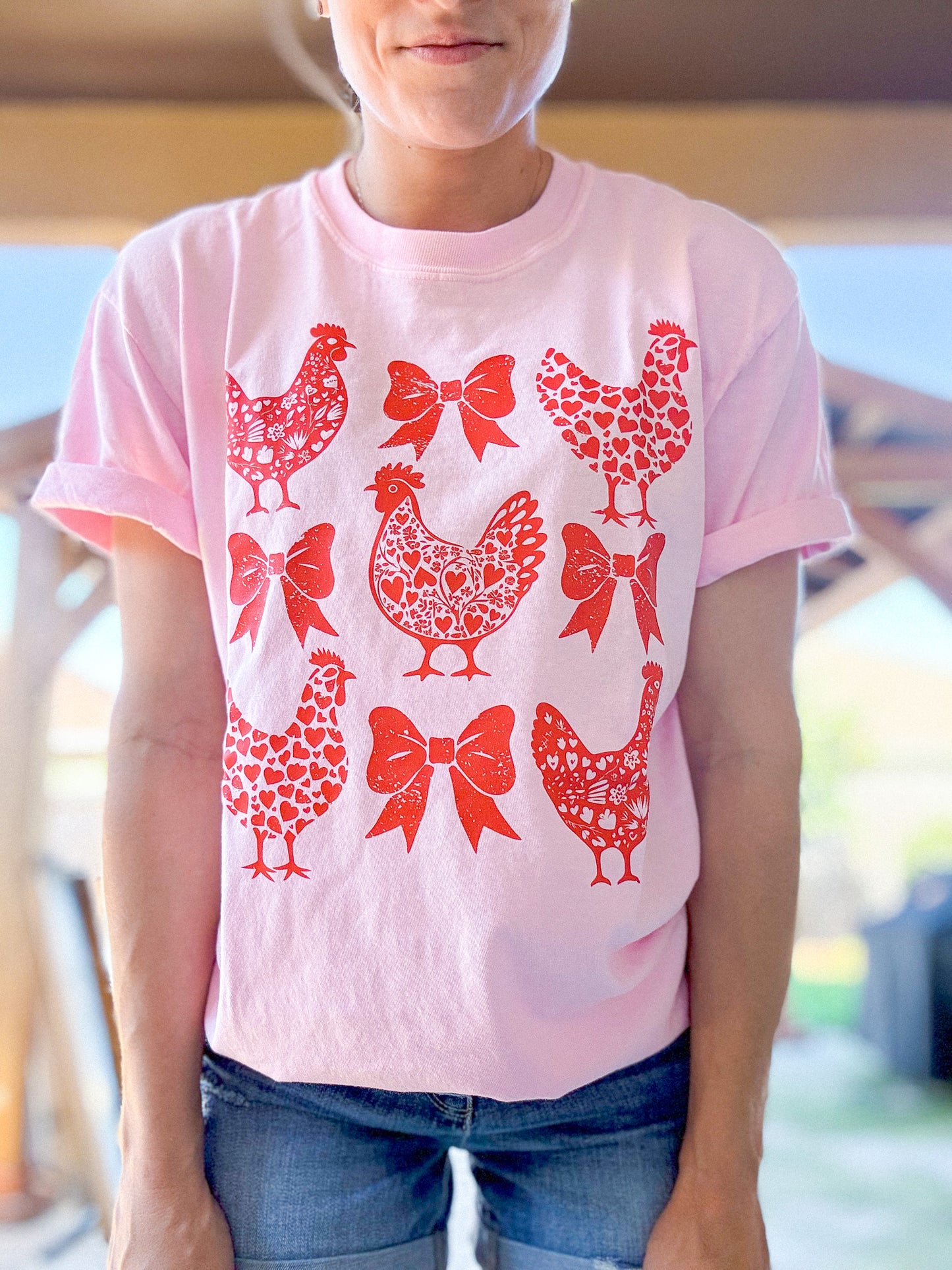 Vday Chicken Tee