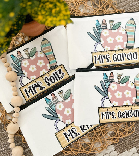 Teacher Zipper Pouch