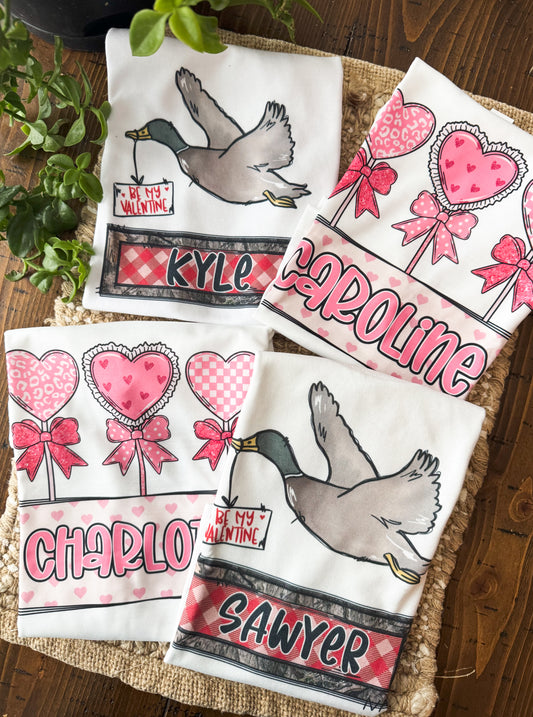 Vday Name Tees