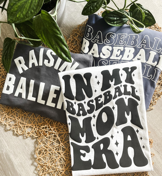 Baseball Mom Era Pocket T