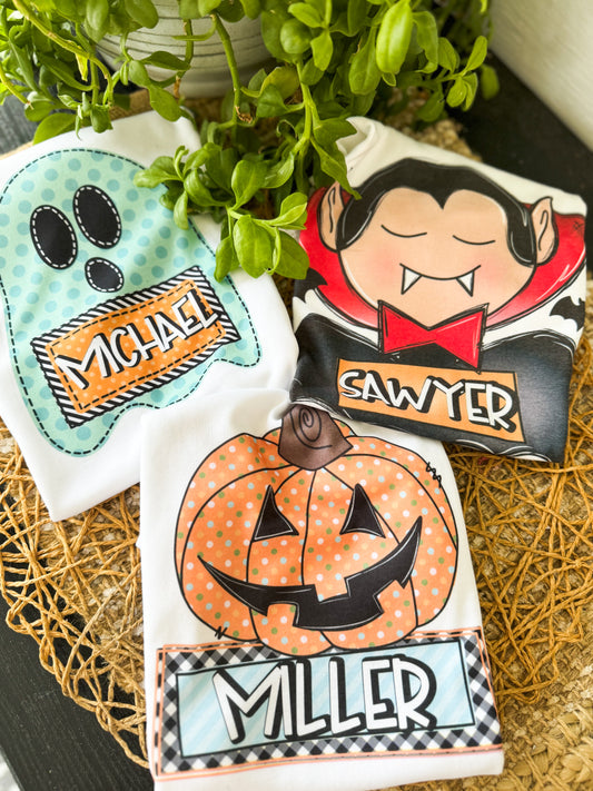 Halloween Name TEE