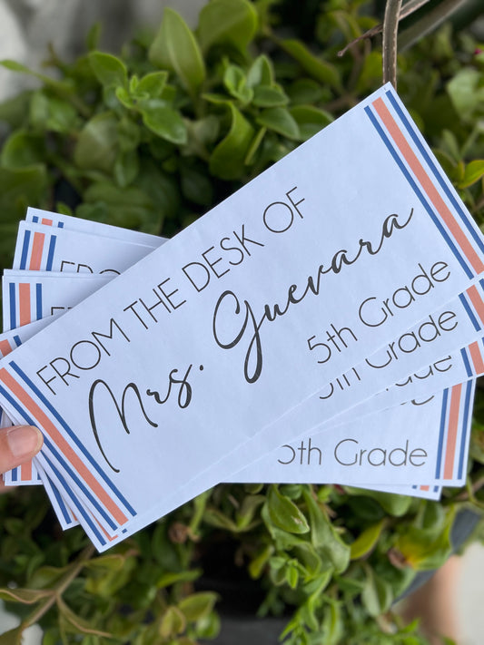 Teacher Envelopes